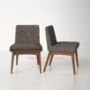 Kursi Makan Minimalis Modern - Alron Daphnie Sand