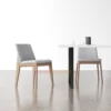 Kursi Makan Minimalis Modern - Ohani Light Gray