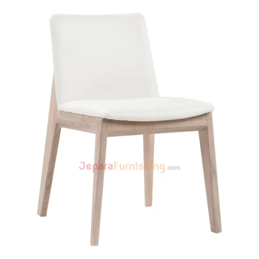 Kursi Makan Minimalis Modern - Ohani White