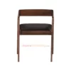 Panama Armchair Walnut - Kursi Restoran Minimalis Modern