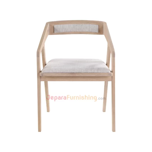 Panama Armchair White Wash - Kursi Minimalis Modern