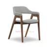 Seres Walnut & Grey Nimbus - Kursi Makan Minimalis