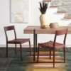 Set Kursi Makan Minimalis Siva Brown Leather (Walnut) Set Kursi Makan Minimalis Siva Brown Leather (Walnut)