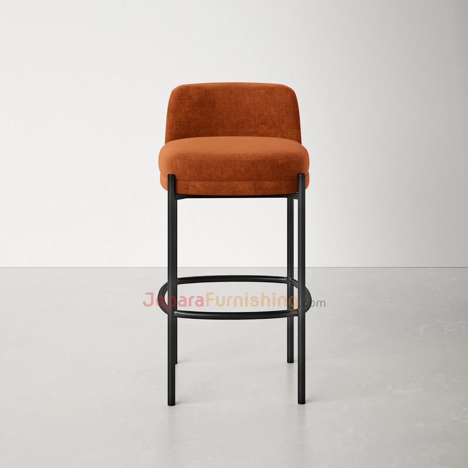 Shetia Caramel Bar Stool - Kursi Bar Minimalis Modern
