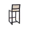 Shytool Rattan Bar (Black) - Kursi Bar Minimalis Kayu Jati Solid (3)