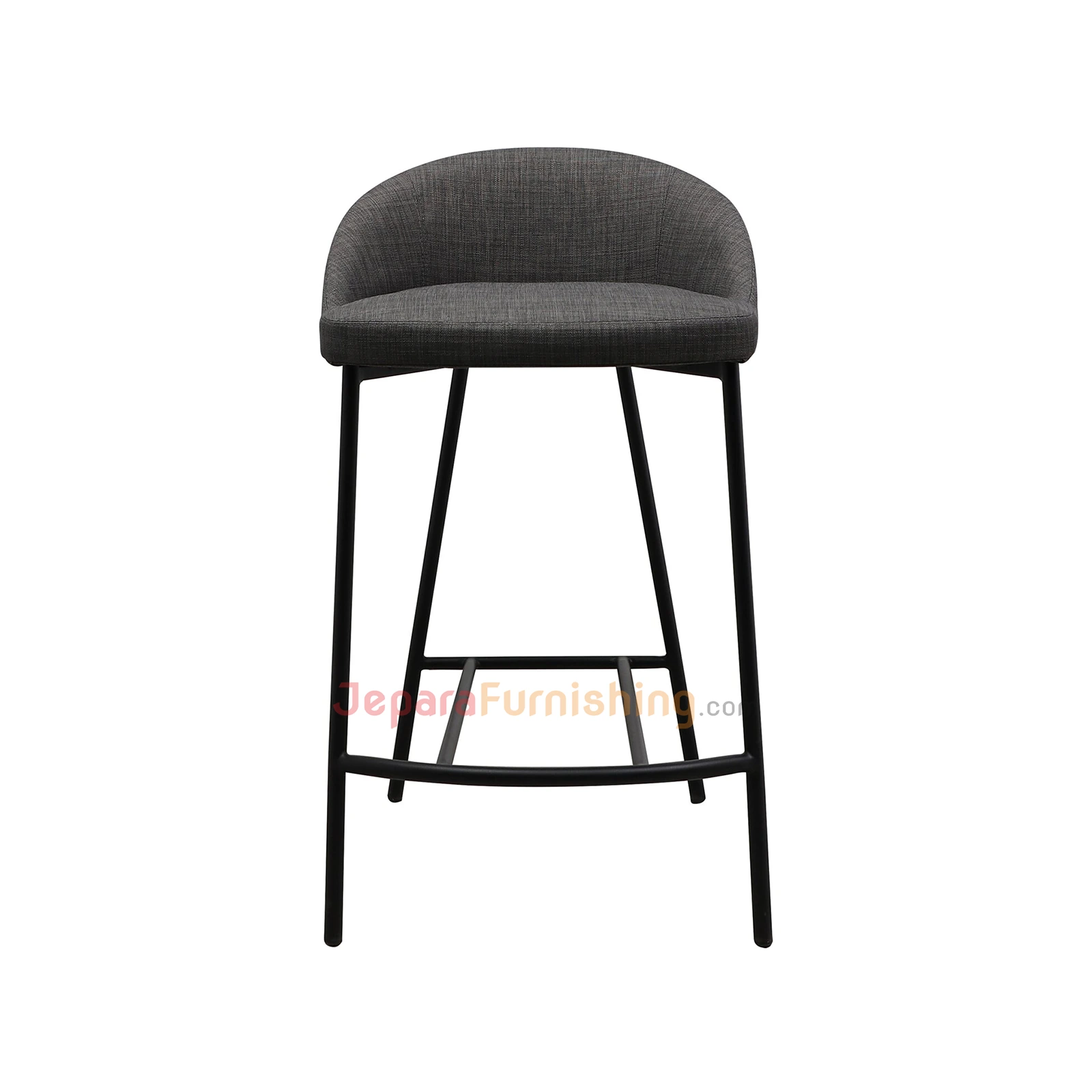 Winame Bar Stool Upholstery - Kursi bar minimalis kaki besi Winame Bar Stool Upholstery - Kursi bar minimalis kaki besi
