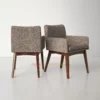 flatron armchair daphnie sand - kursi makan minimalis flatron armchair daphnie sand - kursi makan minimalis