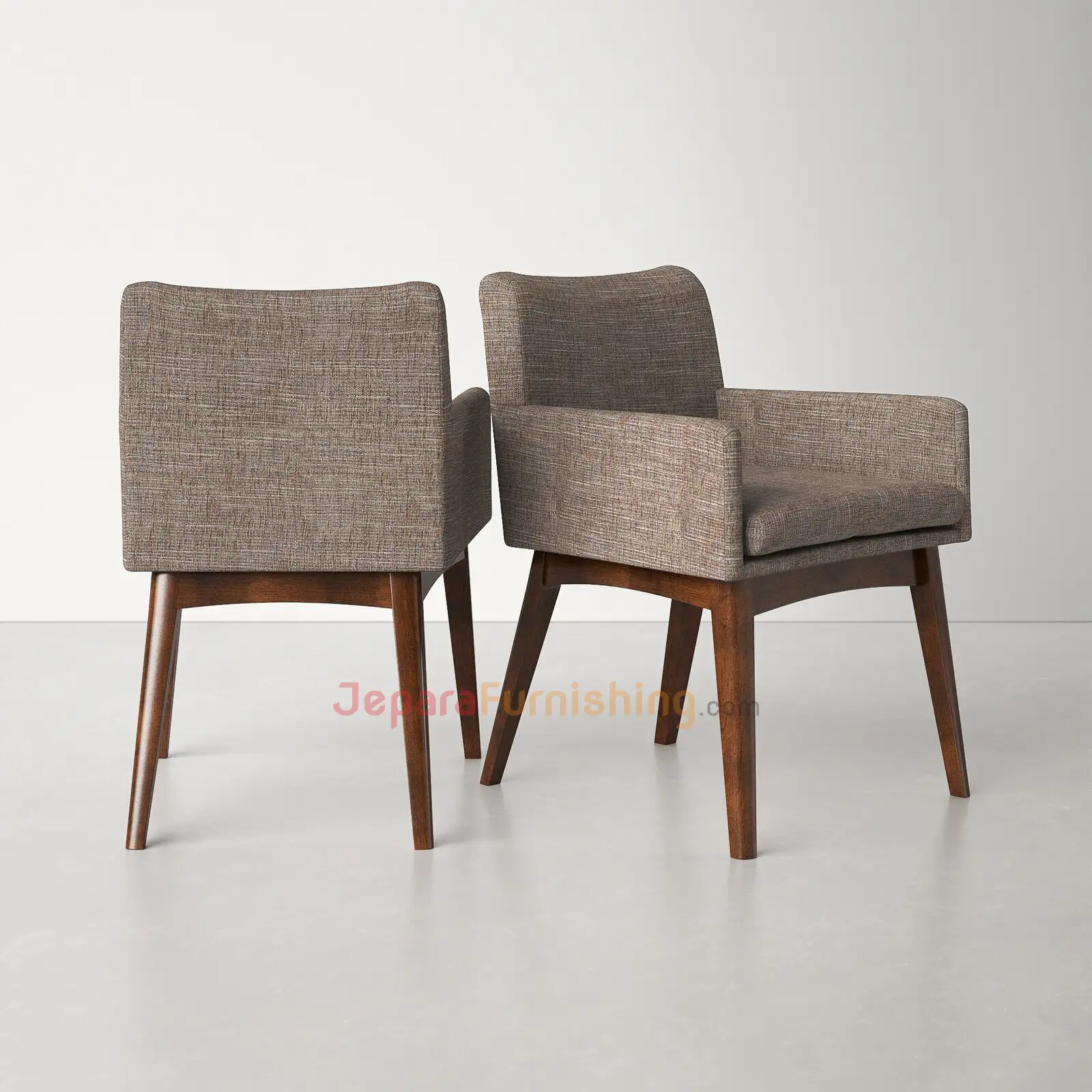flatron armchair daphnie sand - kursi makan minimalis flatron armchair daphnie sand - kursi makan minimalis