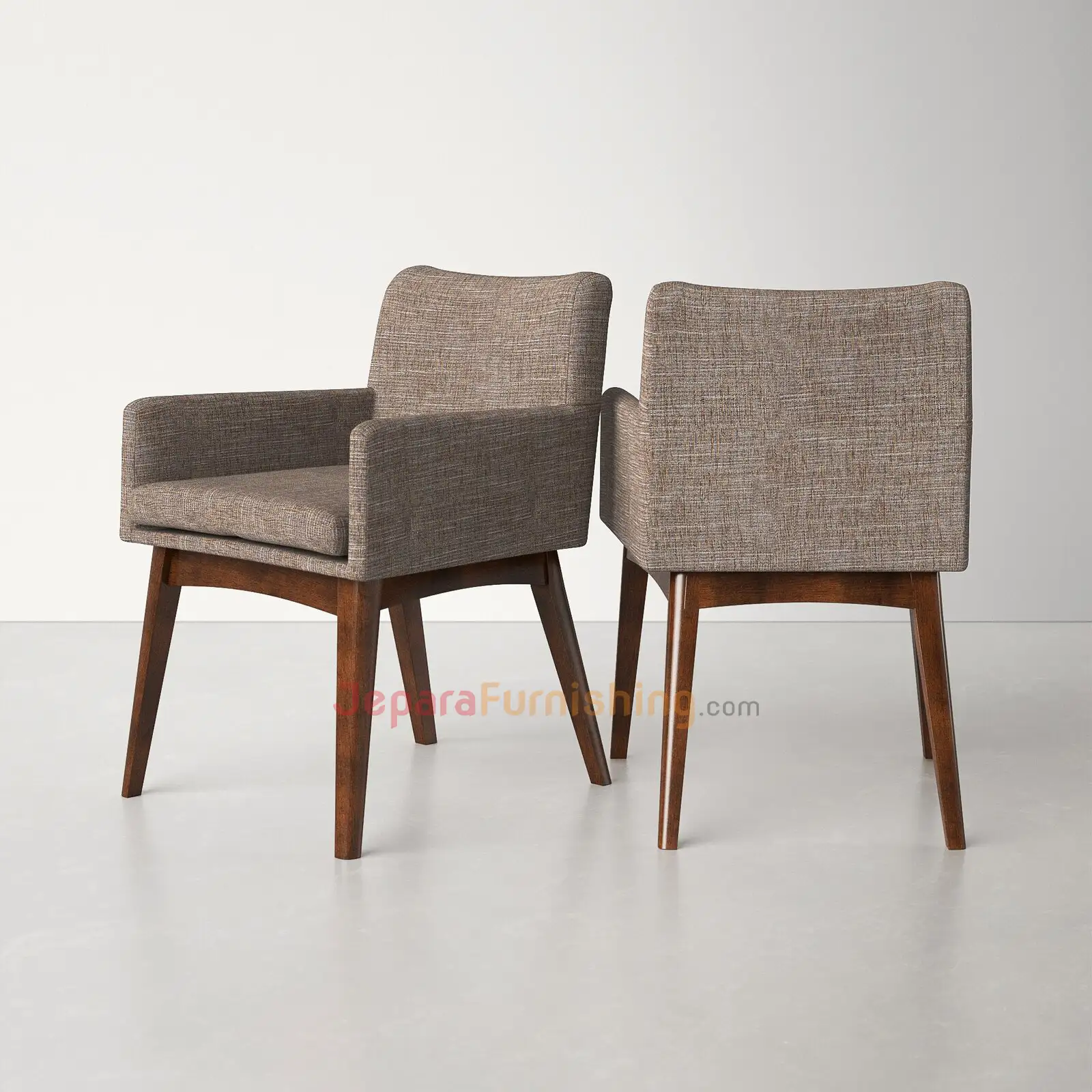 flatron armchair daphnie sand - kursi makan modern flatron armchair daphnie sand - kursi makan modern