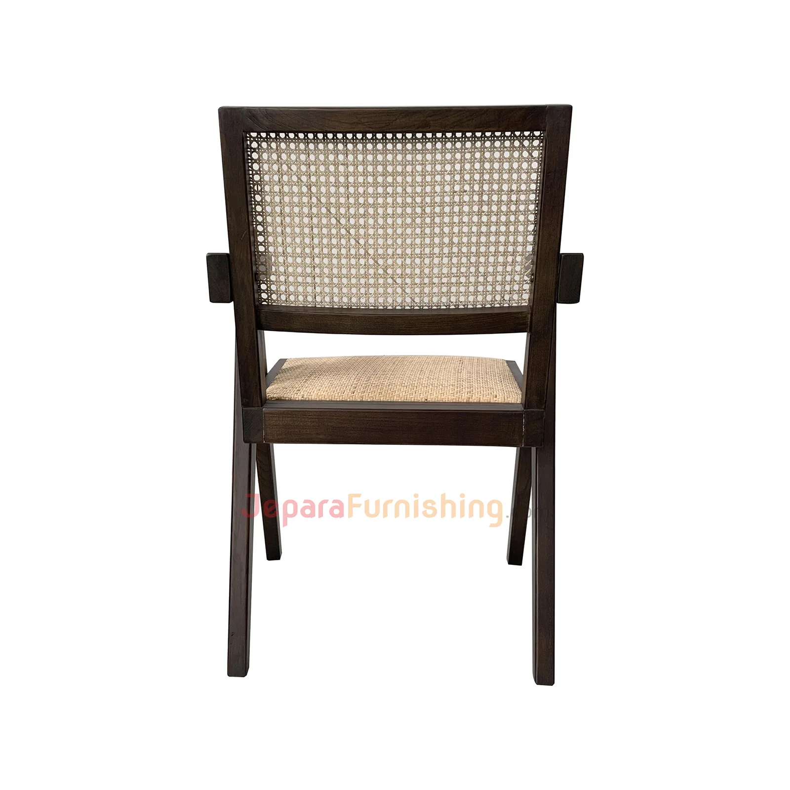 kursi minimalis - pierre mence armchair dark brown