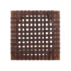 Boluv Bar Stool Genuine Leather Minimalis - Walnut