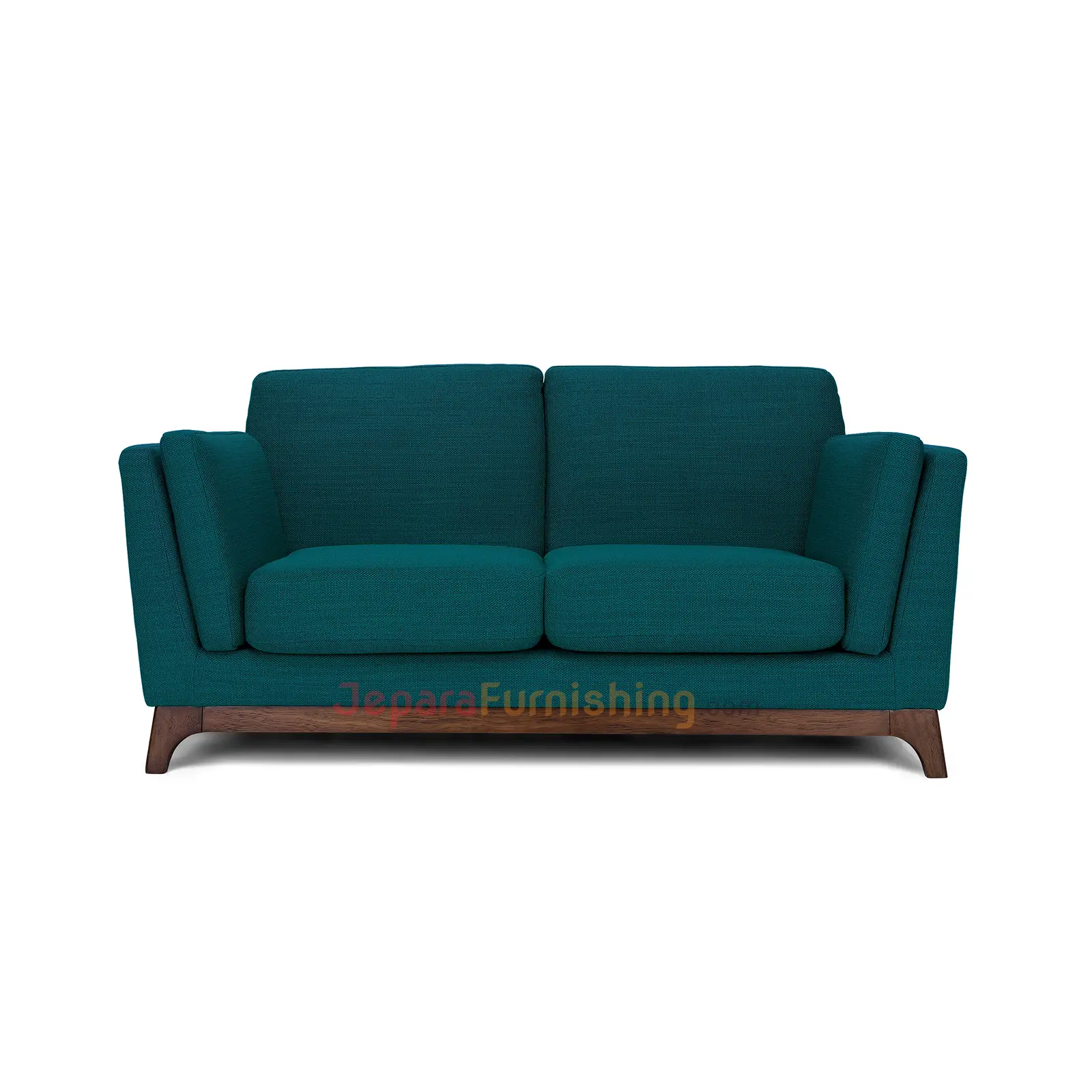 Celin Sofa Minimalis Double Seat Warna Blue Jay (1)