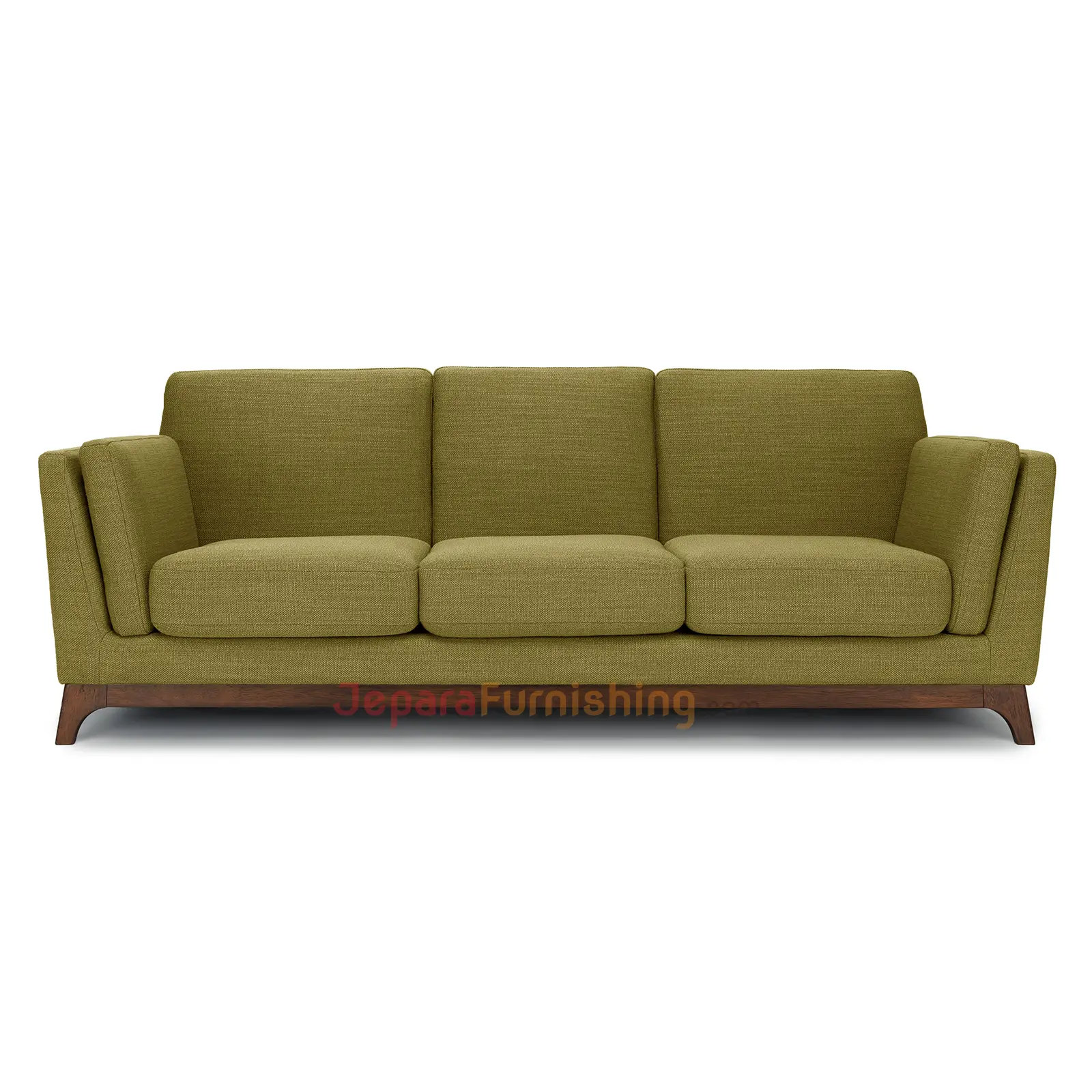 Celin Sofa Minimalis Triple Seat Warna Moss Green (2) Celin Sofa Minimalis Triple Seat Warna Moss Green (2)