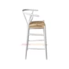 Relida Natural Rattan (Putih) - Kursi Bar Minimalis Modern (2)