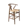 Relida Natural Rattan (Walnut) - Kursi Bar Minimalis Modern (1)