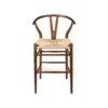 Relida Natural Rattan (Walnut) - Kursi Bar Minimalis Modern