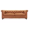 Chesterfield Brown Sofa Minimalis Klasik (1)