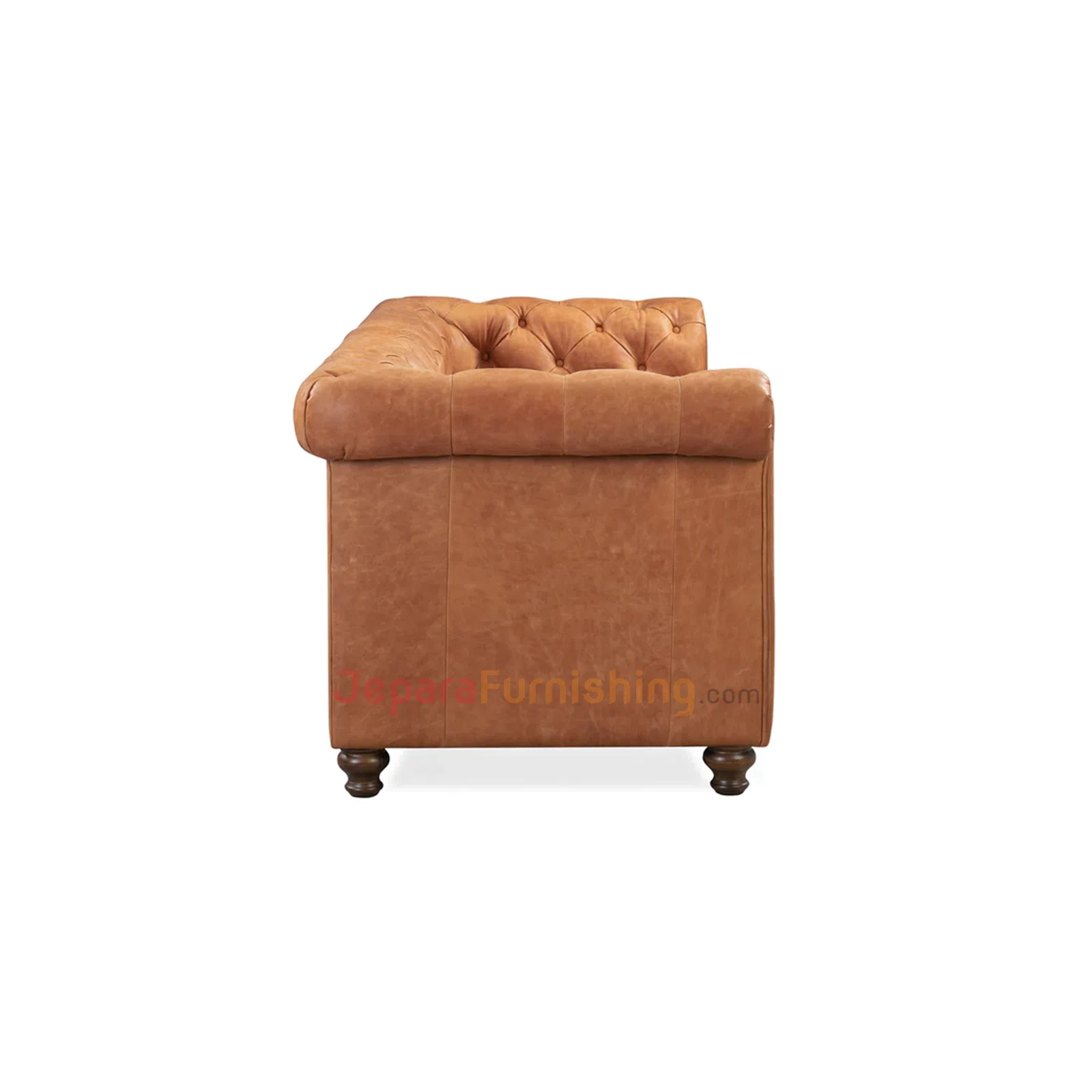 Chesterfield Brown Sofa Minimalis Klasik (4)