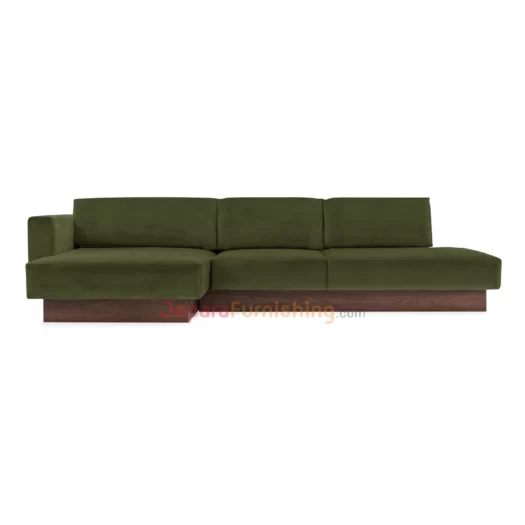 Gery Green Sectional Sofa Minimalis (2)
