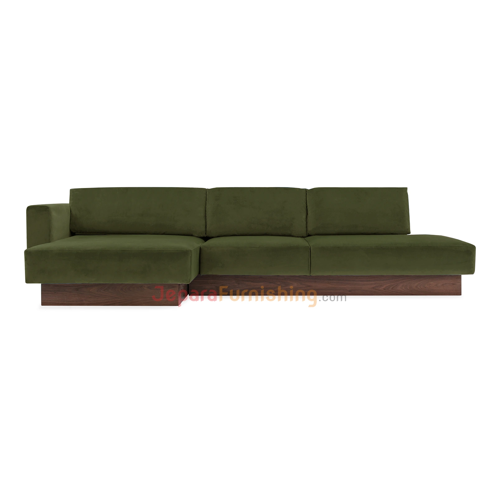 Gery Green Sectional Sofa Minimalis (2)