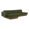 Gery Green Sectional Sofa Minimalis (3)