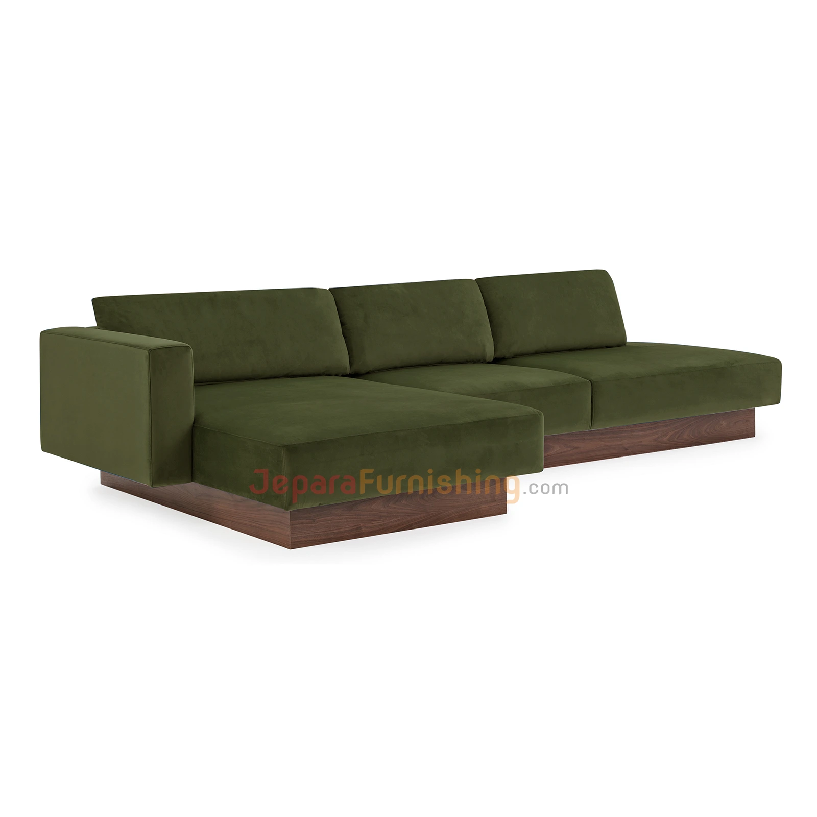 Gery Green Sectional Sofa Minimalis (3)