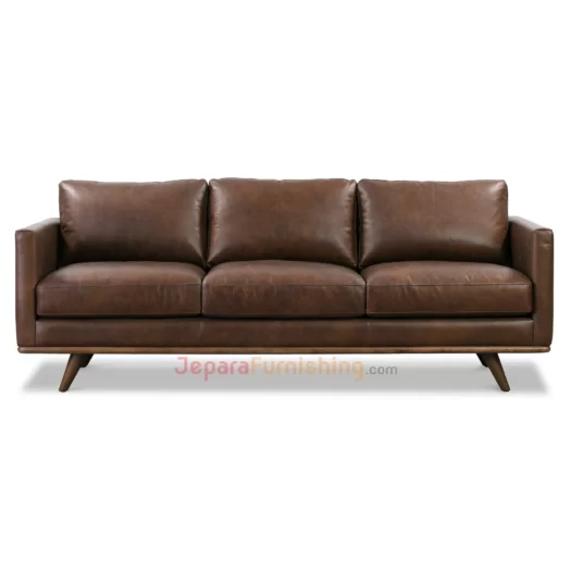 Lolita Dark Brown Sofa Minimalis Modern