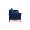 Juki Royal Blue Velvet Sofa Minimalis Fabric (3) Juki Royal Blue Velvet Sofa Modern Minimalis